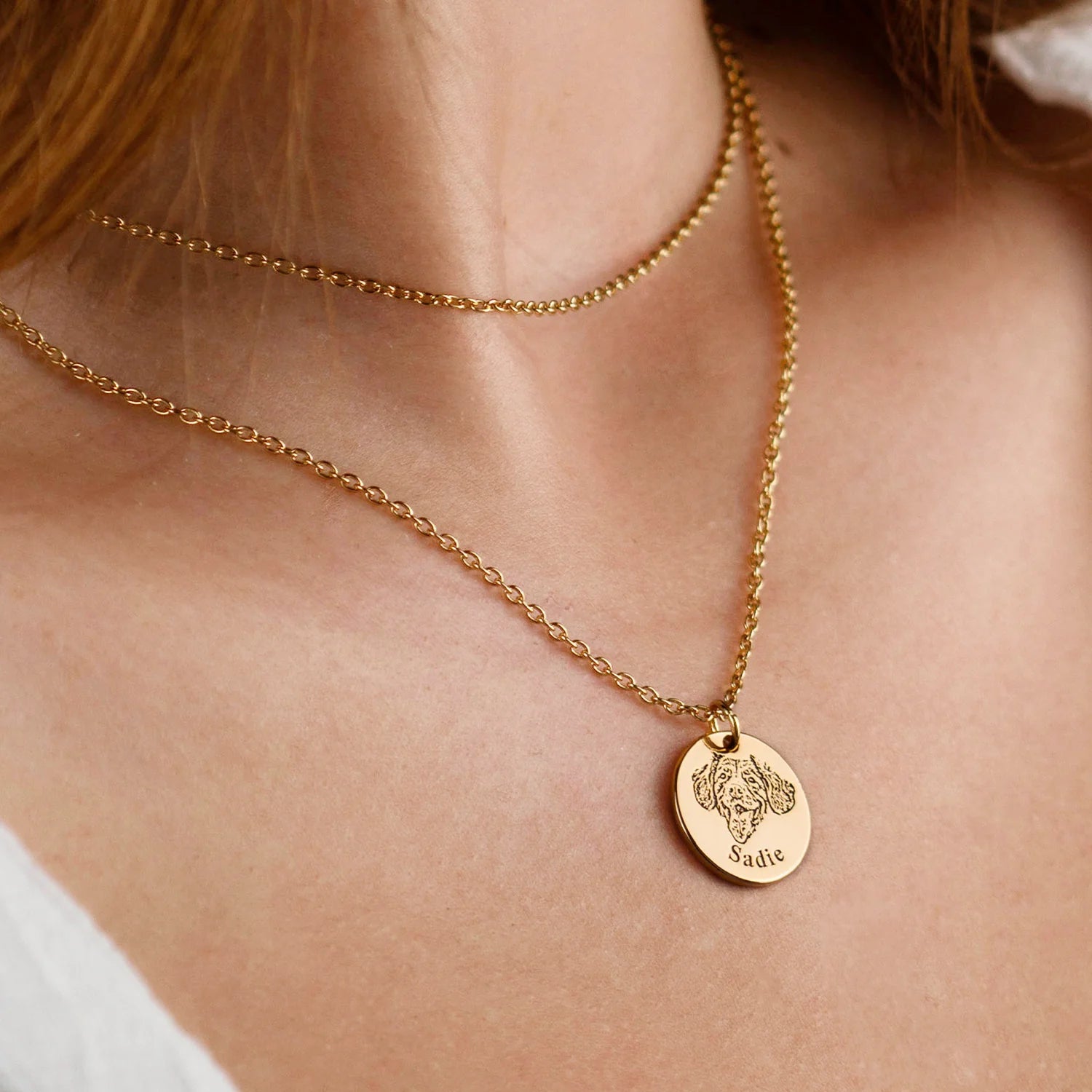 Collier Médaillon de Mon Compagnon