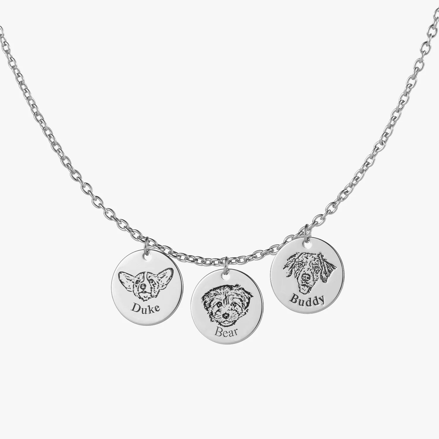 Collier Médaillon de Mon Compagnon