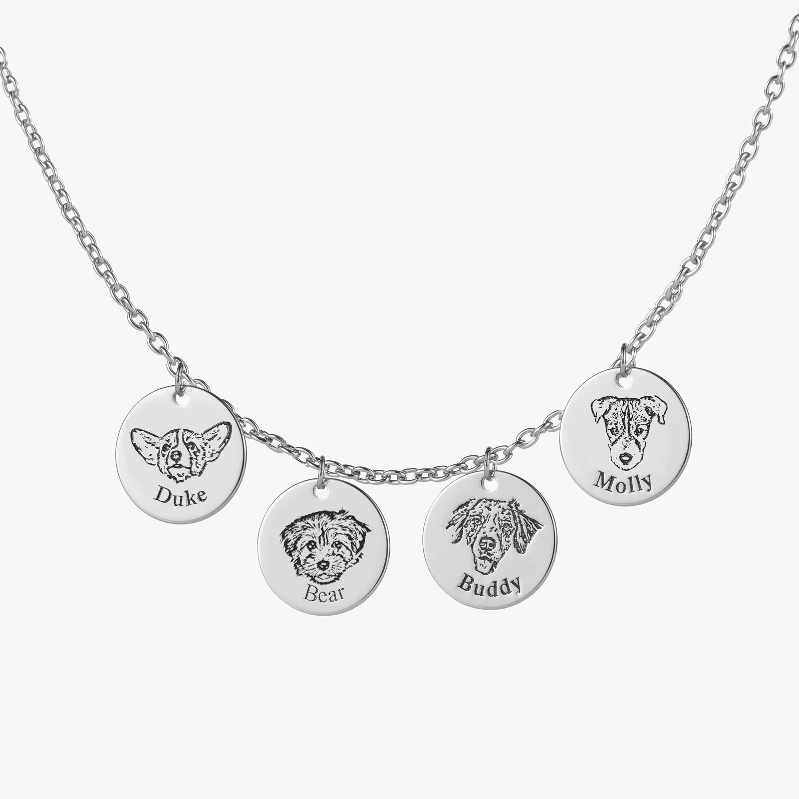 Collier Médaillon de Mon Compagnon