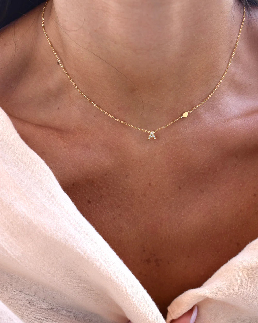 Collier Lettre Personnalisée