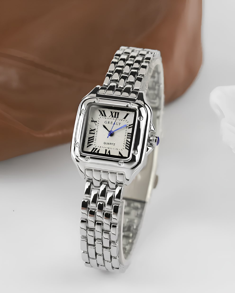 Montre Luxe en Acier Inoxydable