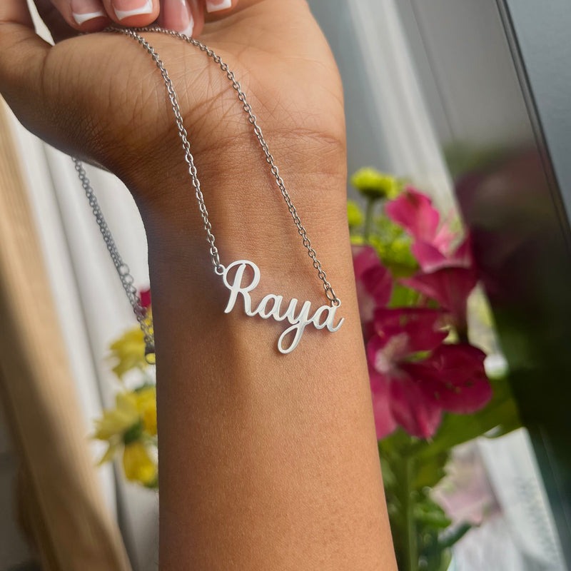 Collier avec prénom personnalisé