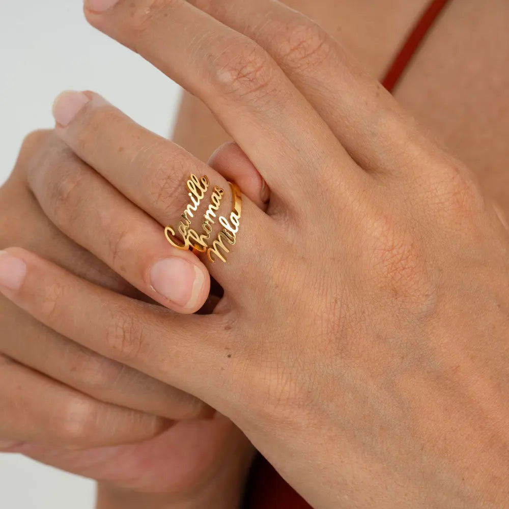 Bague prénoms