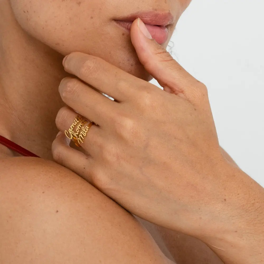 Bague prénoms