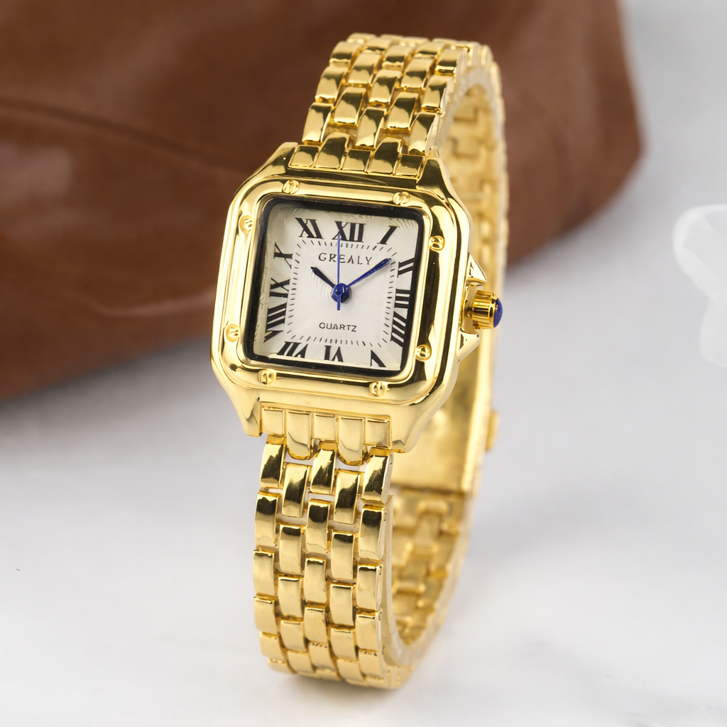 Montre Luxe en Acier Inoxydable