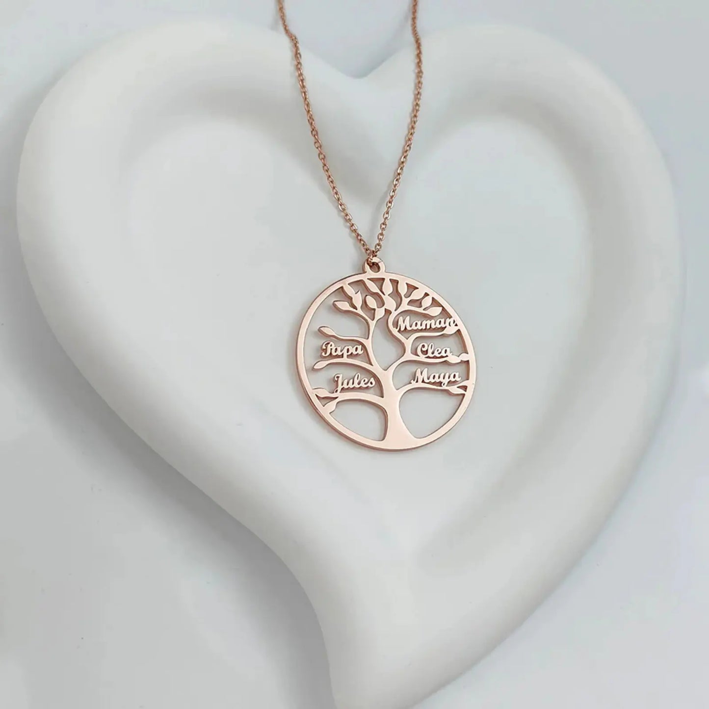 Tree of Life Necklace, Up to 13 Names