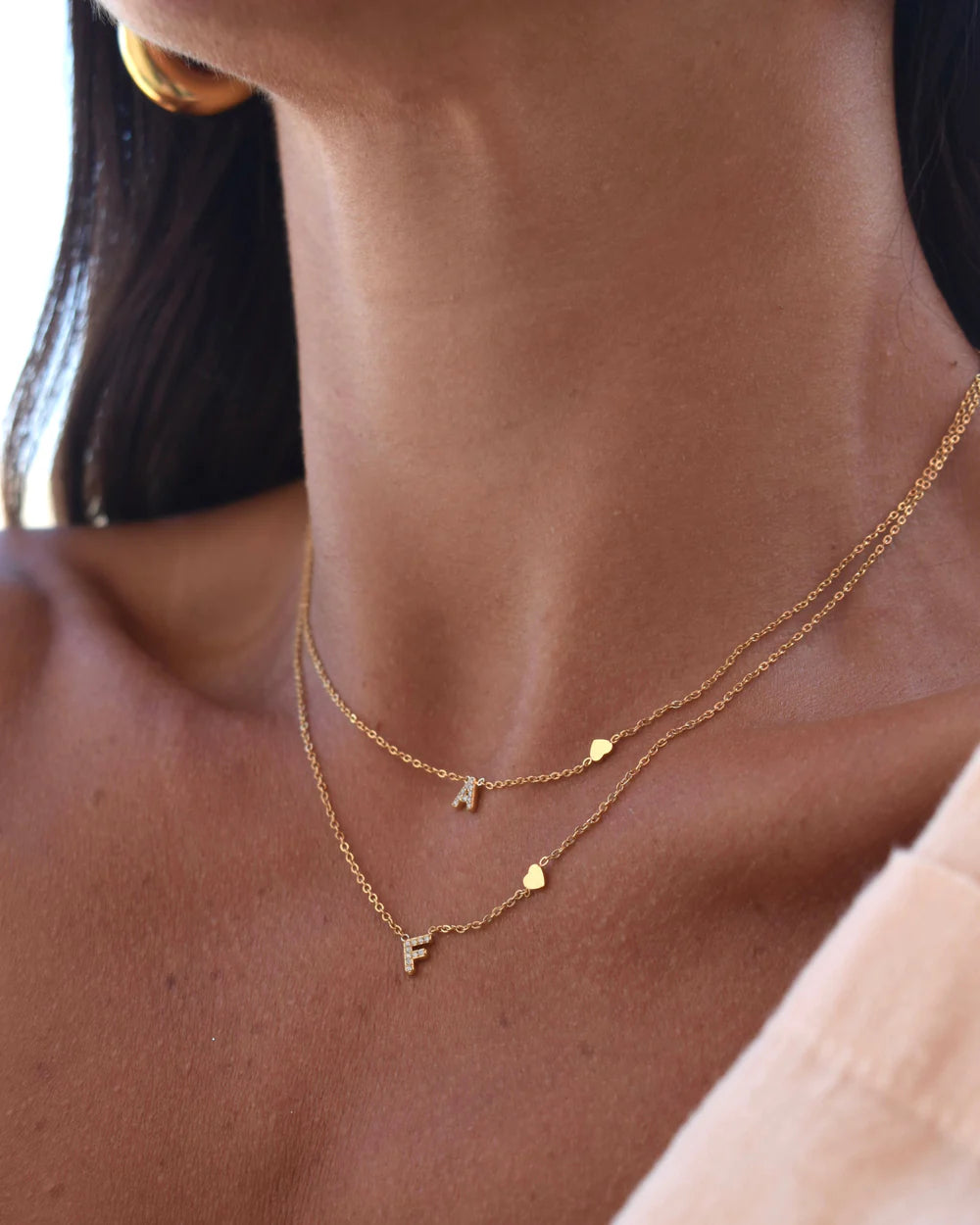 Collier Lettre Personnalisée