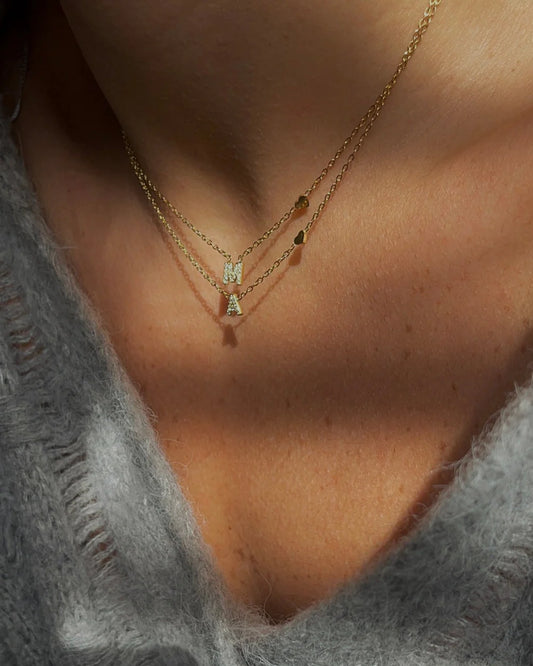 Collier Lettre Personnalisé