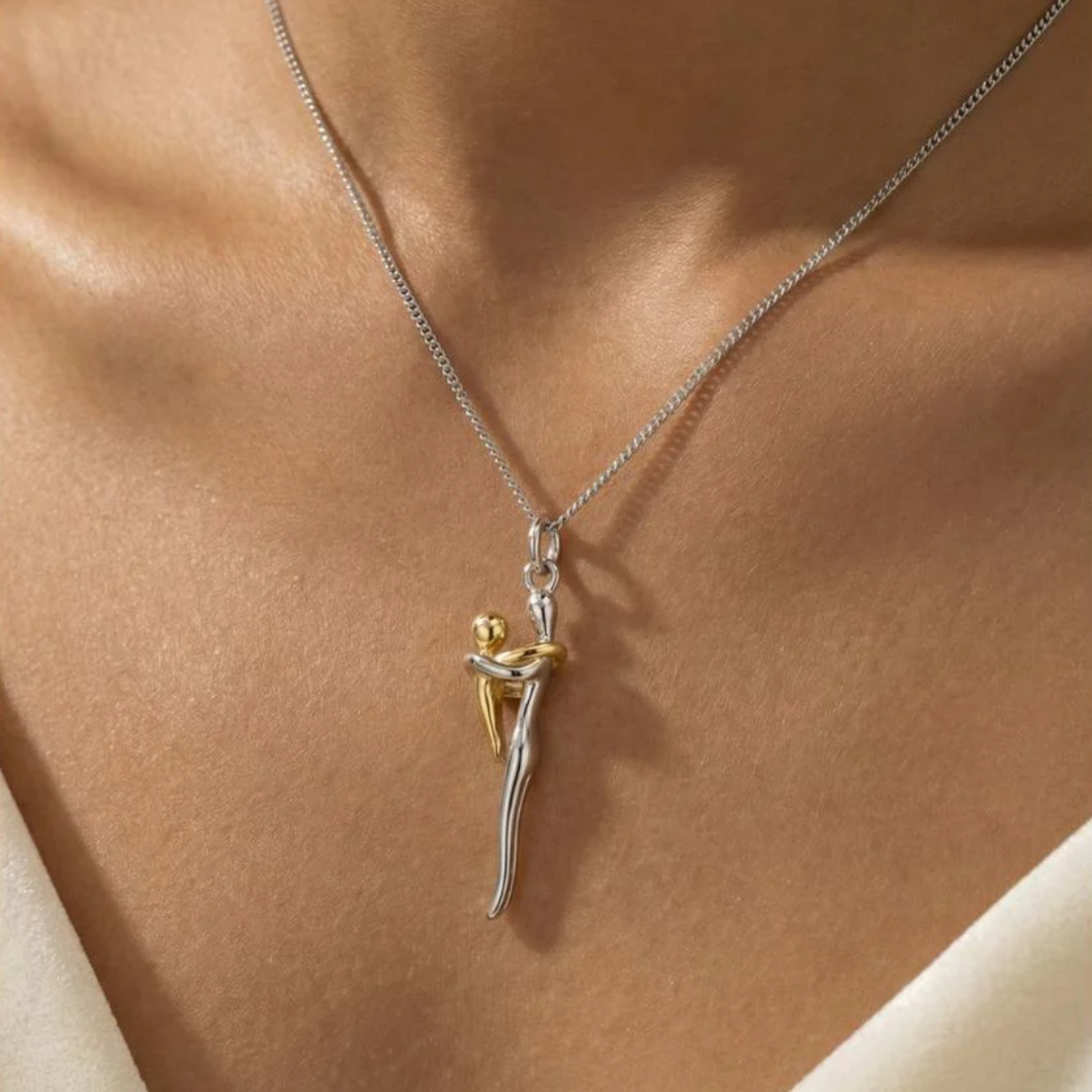 Father and Daughter Necklace