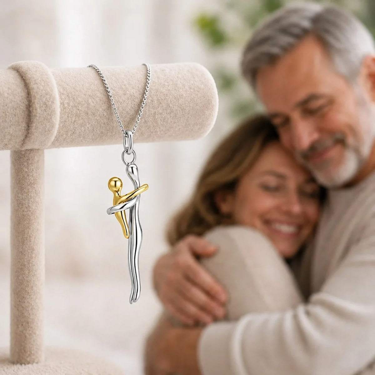 Father and Daughter Necklace