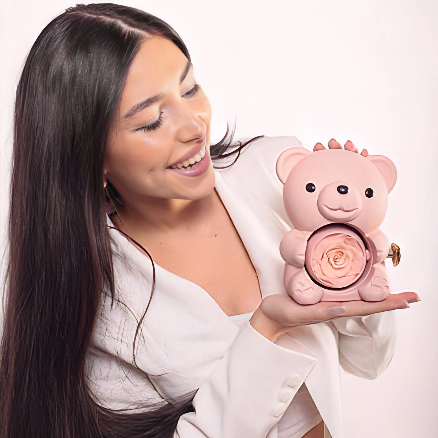 Ours éternel & Collier Personnalisé